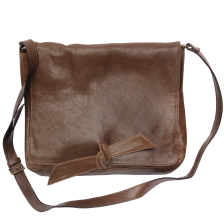 besace Marjana marron vintage